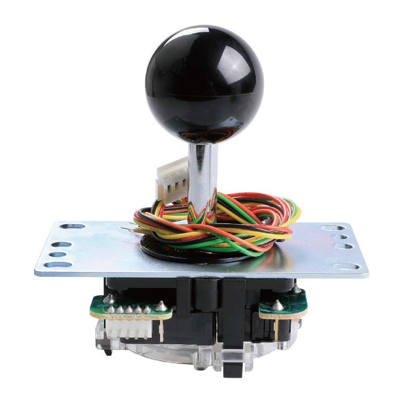 Sanwa JLF-TP-8YT Joystick + Sanwa 8 pcs OBSF-30 Push Button Bundle Kit Color : Black - for Arcade Game 4 & 8 Way Adjustable, Compatible with Catz Mad SF4 Tournament Joystick S@NWA - Image 2